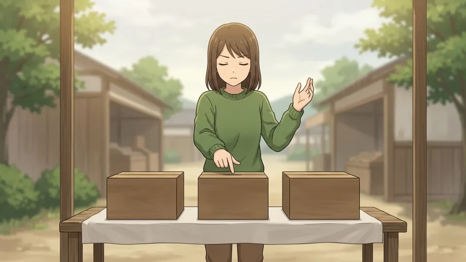 気まぐれな選択をする人物