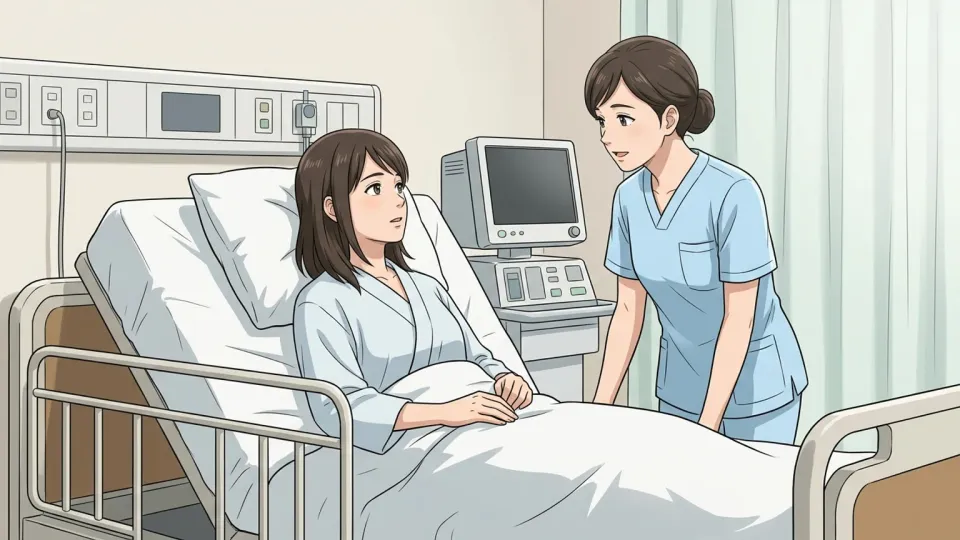 手術後に意識を取り戻す患者