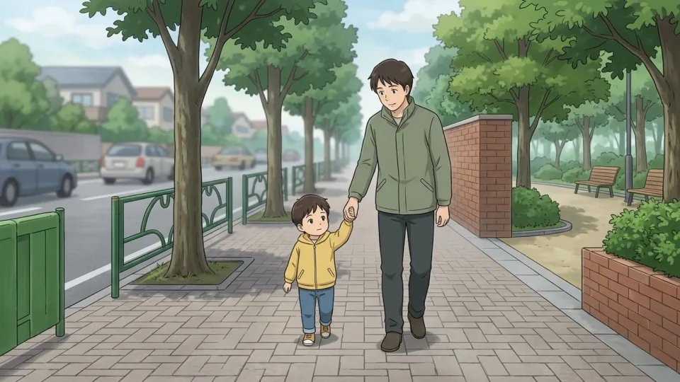 子供を守る親の姿