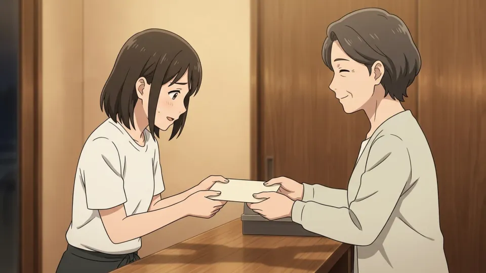 成長を示すグラフと上昇する矢印を見るビジネスパーソン