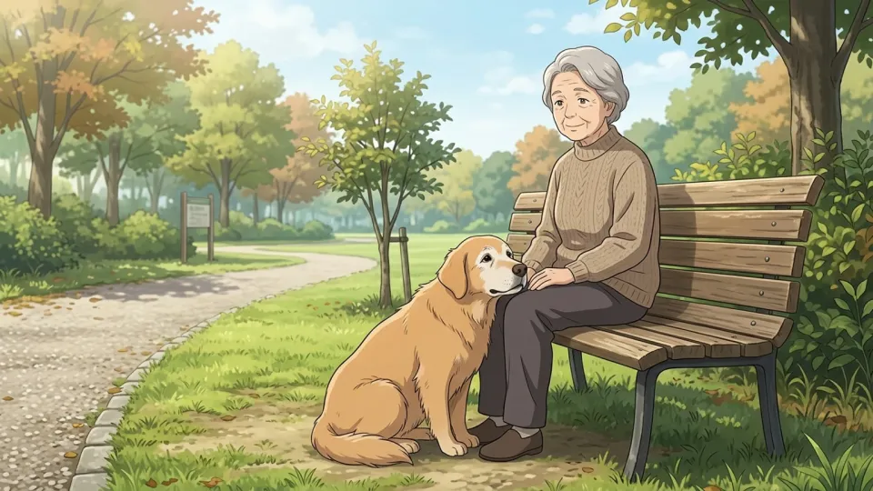 飼い主に忠実な犬