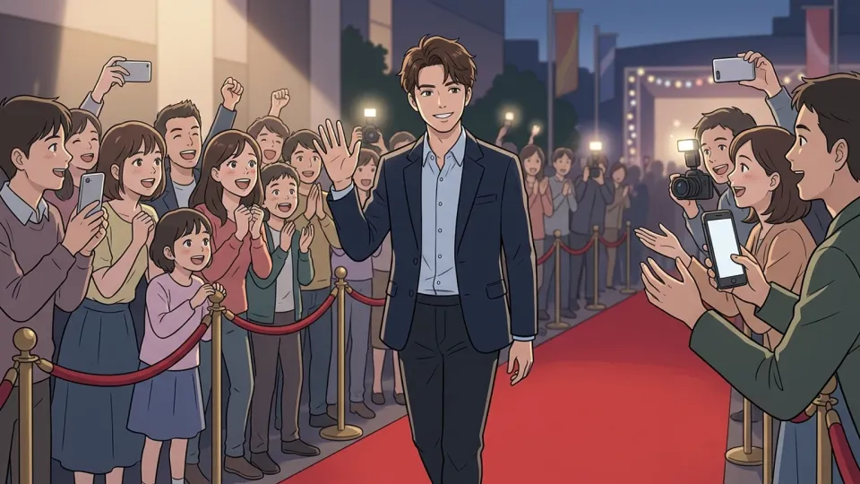 映画出演後に名声を得た俳優。
