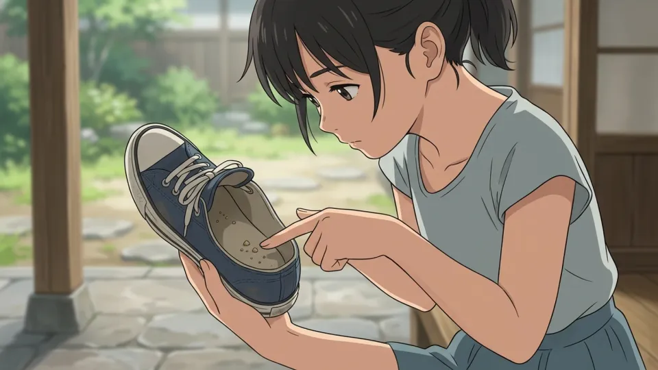 靴の中の砂の粒