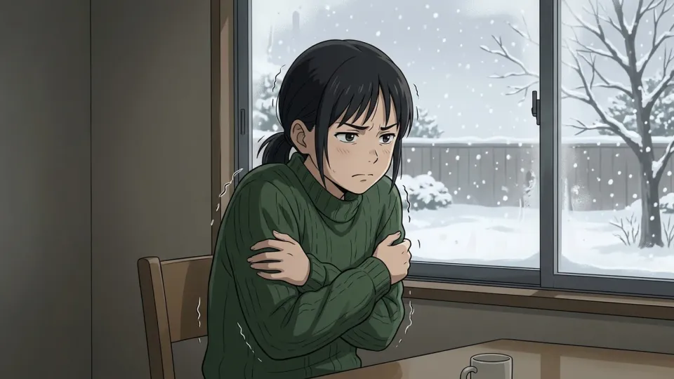 冬の寒さをひどく嫌う人物
