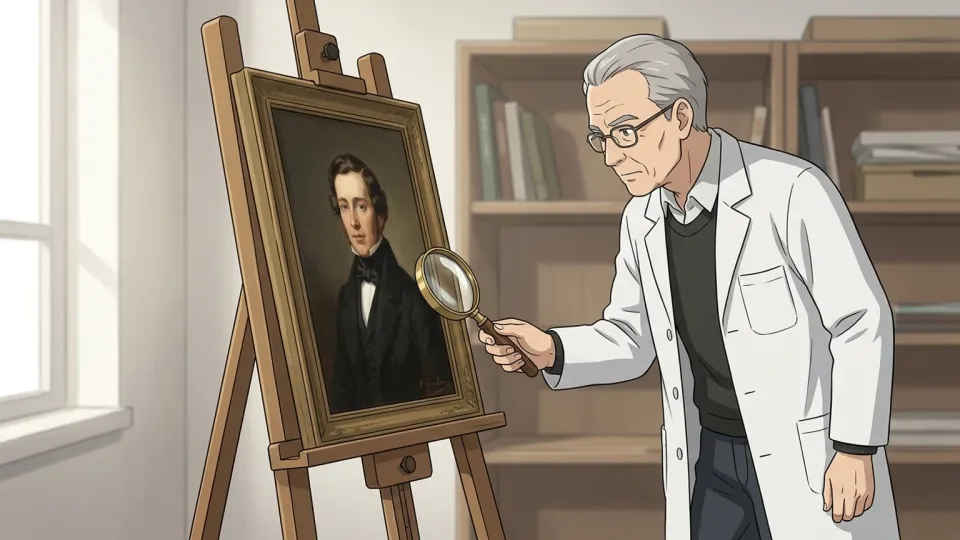 絵画の鑑定を行っている専門家