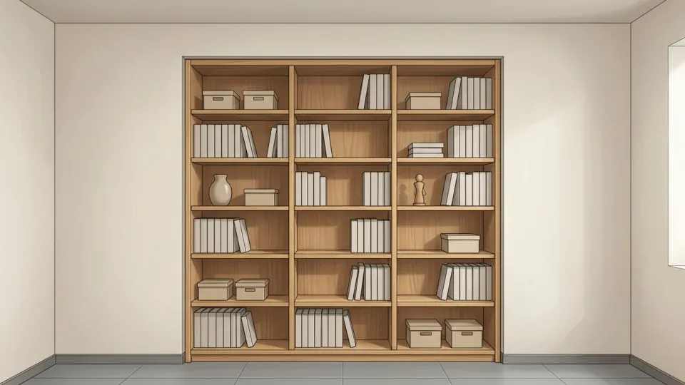 オフィスにうまく収まった家具