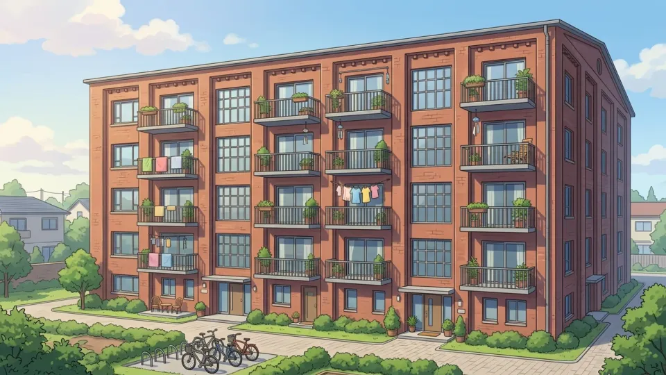 倉庫を居住用建物に改装する計画を確認する担当者