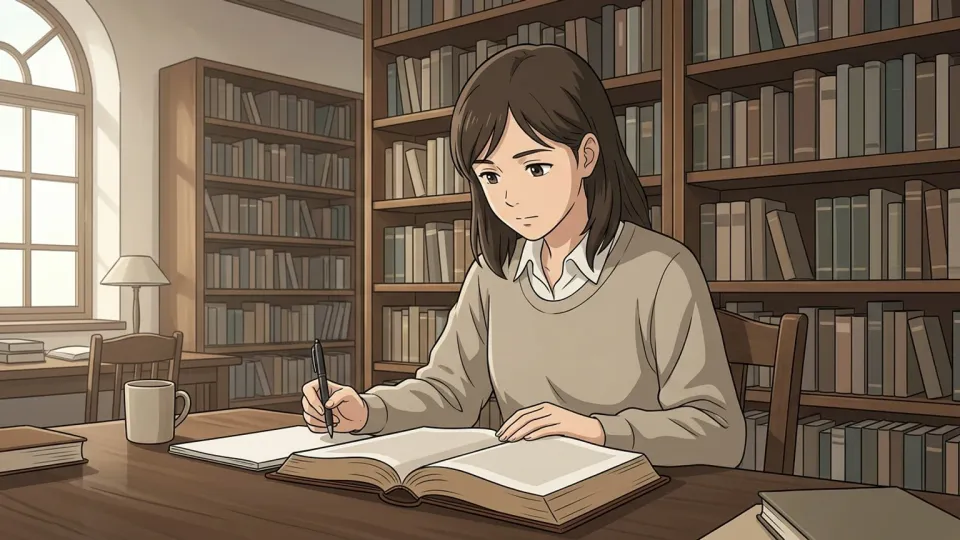 神学校で学ぶ女性