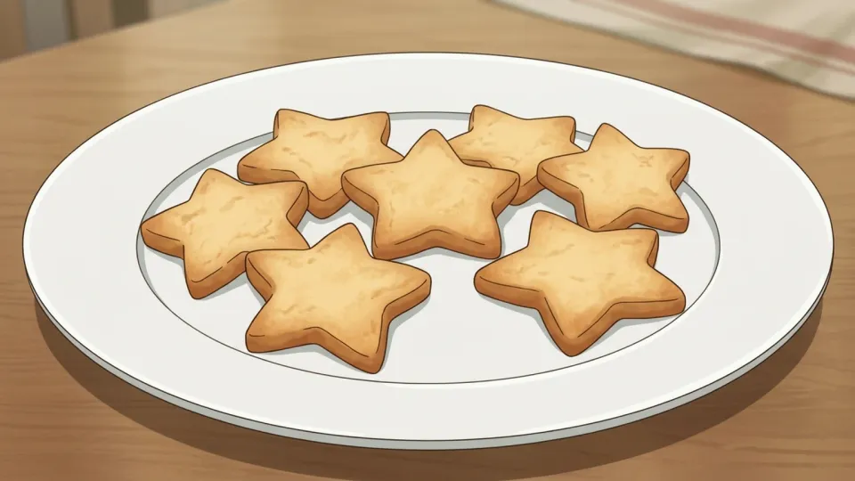 星の形をしたクッキー