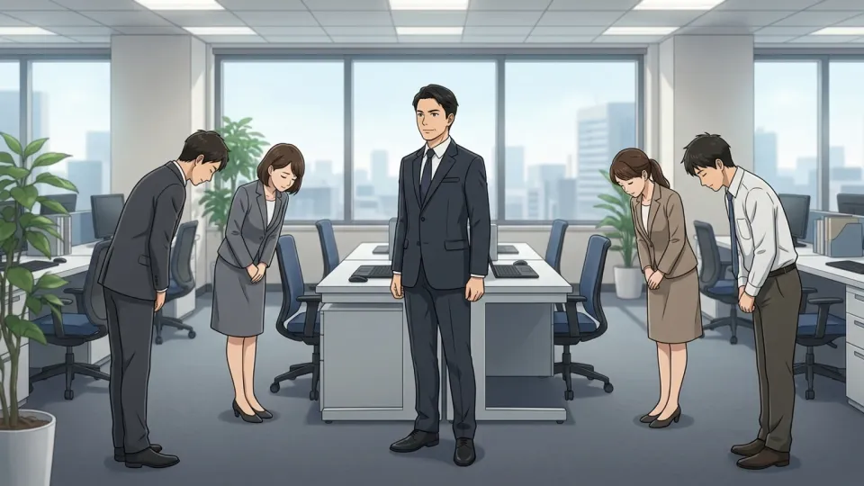 会社で高い地位にあるマネージャー