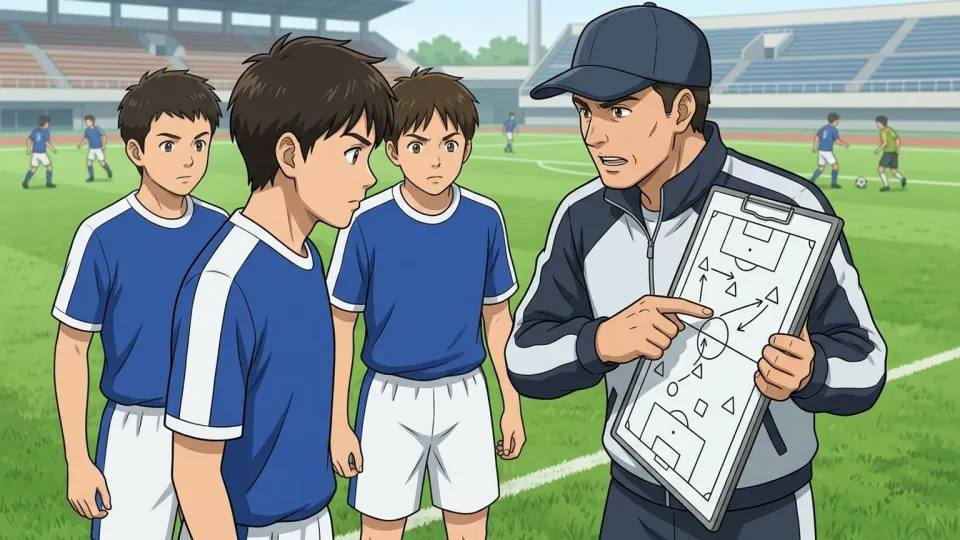 試合中に戦術を変更するチーム