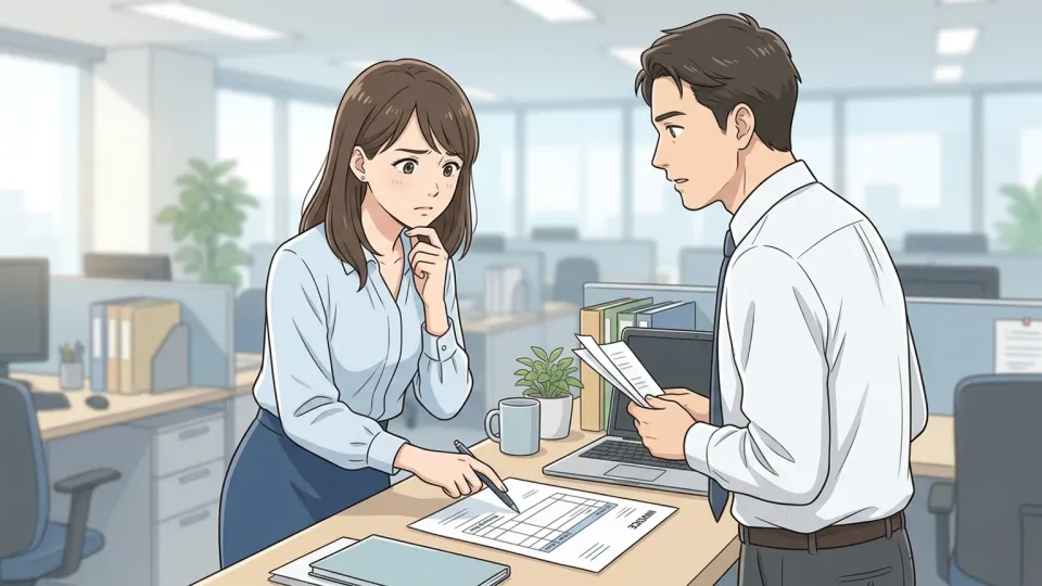 提示価格に配送費が含まれるか分からずマヤが問い合わせている